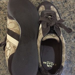 Women’s Coach sneakers.